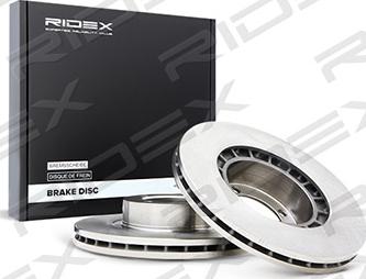 RIDEX 82B0833 - Тормозной диск autospares.lv