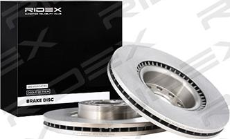RIDEX 82B0347 - Тормозной диск autospares.lv