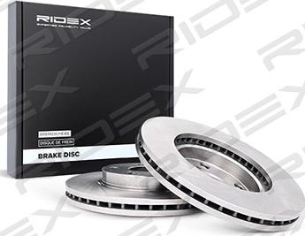 RIDEX 82B0365 - Тормозной диск autospares.lv