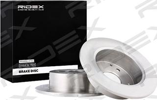 RIDEX 82B0301 - Тормозной диск autospares.lv