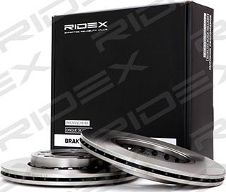 RIDEX 82B0339 - Тормозной диск autospares.lv