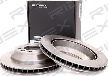 RIDEX 82B0206 - Тормозной диск autospares.lv