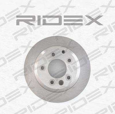 RIDEX 82B0206 - Тормозной диск autospares.lv