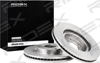 RIDEX 82B0760 - Тормозной диск autospares.lv