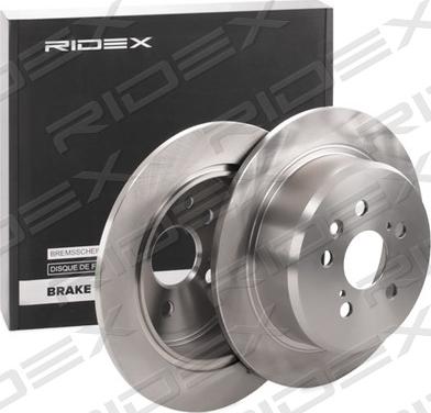 RIDEX 82B1626 - Тормозной диск autospares.lv