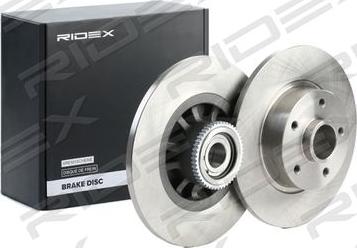 RIDEX 82B1677 - Тормозной диск autospares.lv