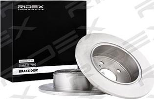 RIDEX 82B1043 - Тормозной диск autospares.lv