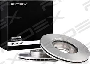 RIDEX 82B1068 - Тормозной диск autospares.lv