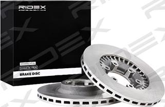 RIDEX 82B1087 - Тормозной диск autospares.lv