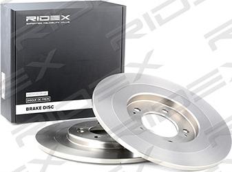 RIDEX 82B1034 - Тормозной диск autospares.lv