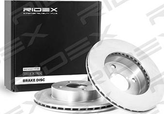 RIDEX 82B1142 - Тормозной диск autospares.lv