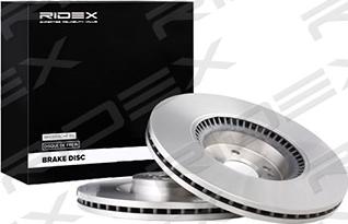 RIDEX 82B1156 - Тормозной диск autospares.lv