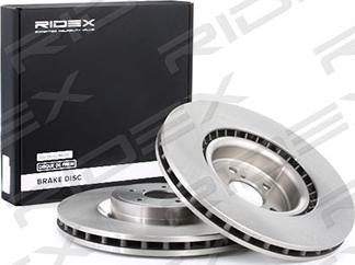 RIDEX 82B1161 - Тормозной диск autospares.lv