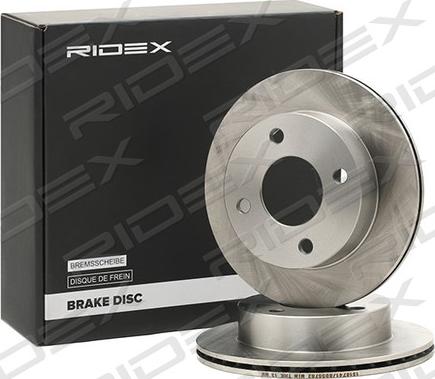 RIDEX 82B1106 - Тормозной диск autospares.lv