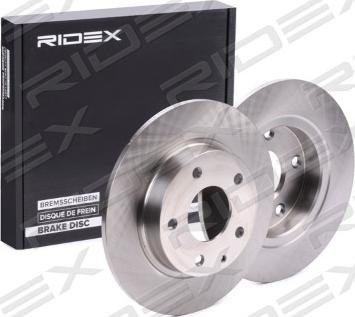 RIDEX 82B1366 - Тормозной диск autospares.lv