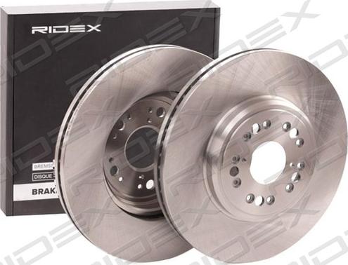 RIDEX 82B1324 - Тормозной диск autospares.lv