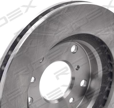 RIDEX 82B1255 - Тормозной диск autospares.lv