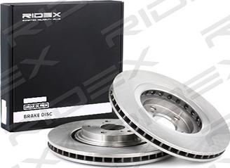 RIDEX 82B1266 - Тормозной диск autospares.lv