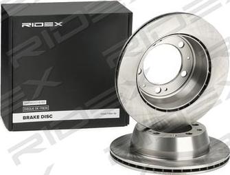 RIDEX 82B1236 - Тормозной диск autospares.lv