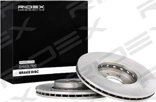 RIDEX 82B1223 - Тормозной диск autospares.lv