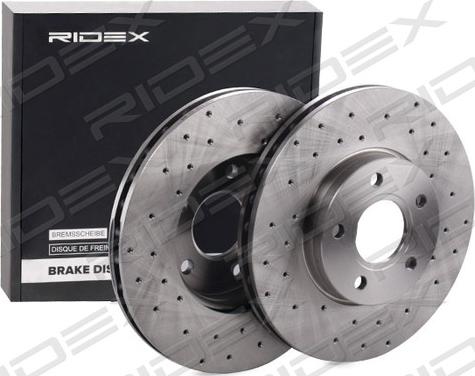 RIDEX 82B1793 - Тормозной диск autospares.lv