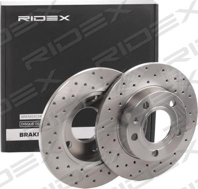 RIDEX 82B1746 - Тормозной диск autospares.lv