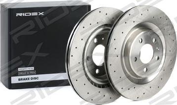 RIDEX 82B1784 - Тормозной диск autospares.lv