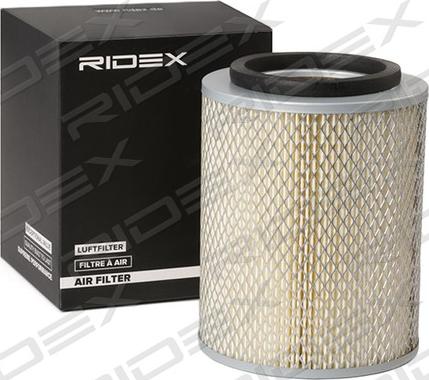 RIDEX 8A0130 - Воздушный фильтр, двигатель autospares.lv