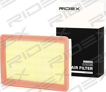 RIDEX 8A0207 - Воздушный фильтр, двигатель autospares.lv