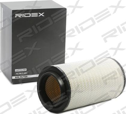 RIDEX 8A1179 - Воздушный фильтр, двигатель autospares.lv