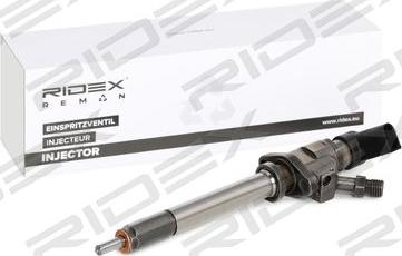 RIDEX 3902I0260R - Форсунка инжекторная autospares.lv