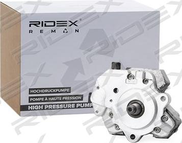 RIDEX 3918H0026R - Насос высокого давления autospares.lv