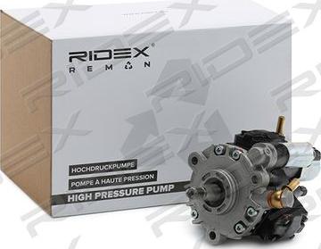 RIDEX 3918H0166R - Насос высокого давления autospares.lv