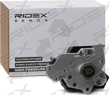 RIDEX 3918H0124R - Насос высокого давления autospares.lv