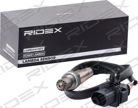 RIDEX 3922L0191 - Лямбда-зонд, датчик кислорода autospares.lv