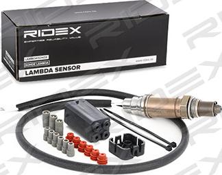 RIDEX 3922L0197 - Лямбда-зонд, датчик кислорода autospares.lv