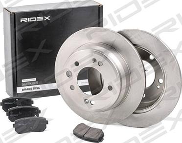 RIDEX 3405B0066 - Дисковый тормозной механизм, комплект autospares.lv