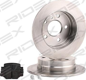 RIDEX 3405B0068 - Дисковый тормозной механизм, комплект autospares.lv