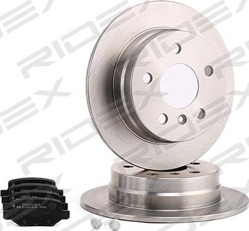 RIDEX 3405B0068 - Дисковый тормозной механизм, комплект autospares.lv