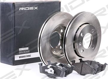 RIDEX 3405B0019 - Дисковый тормозной механизм, комплект autospares.lv