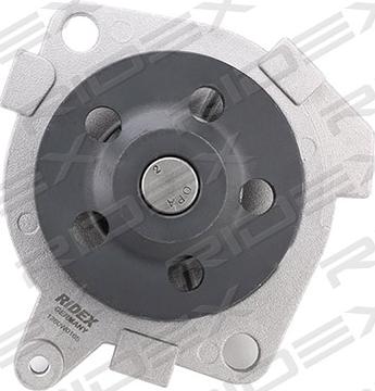 RIDEX 3096W0115 - Водяной насос + комплект зубчатого ремня ГРМ autospares.lv