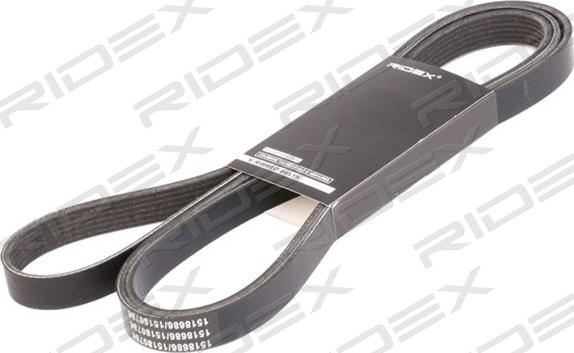 RIDEX 305P0412 - Поликлиновой ремень autospares.lv