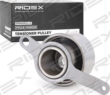 RIDEX 308T0097 - Натяжной ролик, зубчатый ремень ГРМ autospares.lv