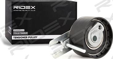 RIDEX 308T0046 - Натяжной ролик, зубчатый ремень ГРМ autospares.lv