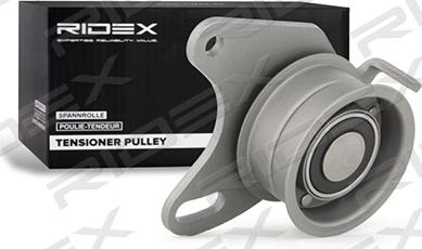 RIDEX 308T0060 - Натяжной ролик, зубчатый ремень ГРМ autospares.lv