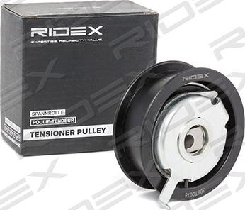 RIDEX 308T0078 - Натяжной ролик, зубчатый ремень ГРМ autospares.lv