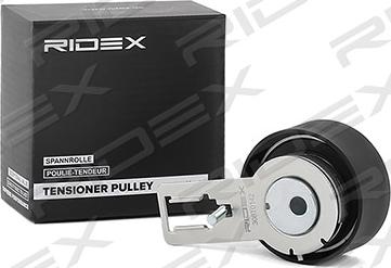 RIDEX 308T0142 - Натяжной ролик, зубчатый ремень ГРМ autospares.lv