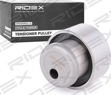 RIDEX 308T0165 - Натяжной ролик, зубчатый ремень ГРМ autospares.lv