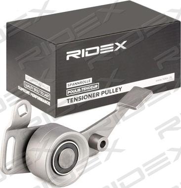 RIDEX 308T0167 - Натяжной ролик, зубчатый ремень ГРМ autospares.lv