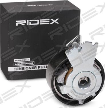 RIDEX 308T0103 - Натяжной ролик, зубчатый ремень ГРМ autospares.lv